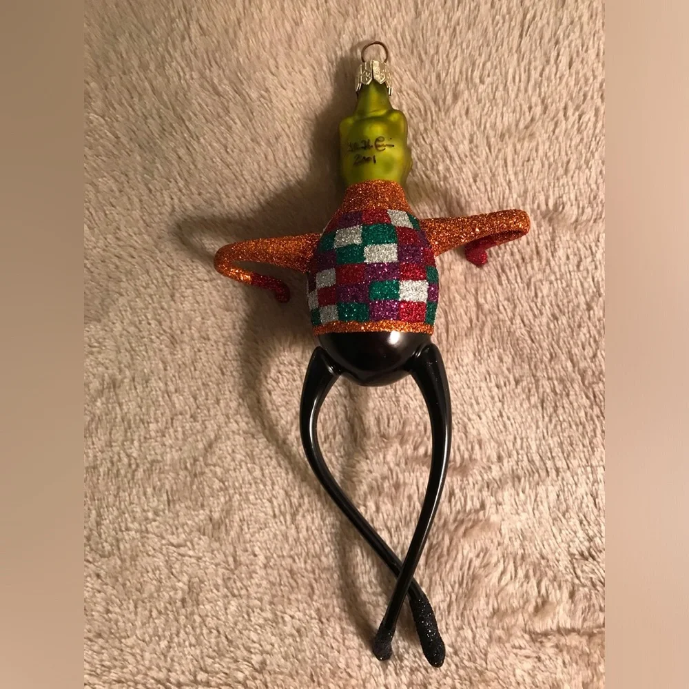 Slavic Treasures “Frog Astaire” ornament